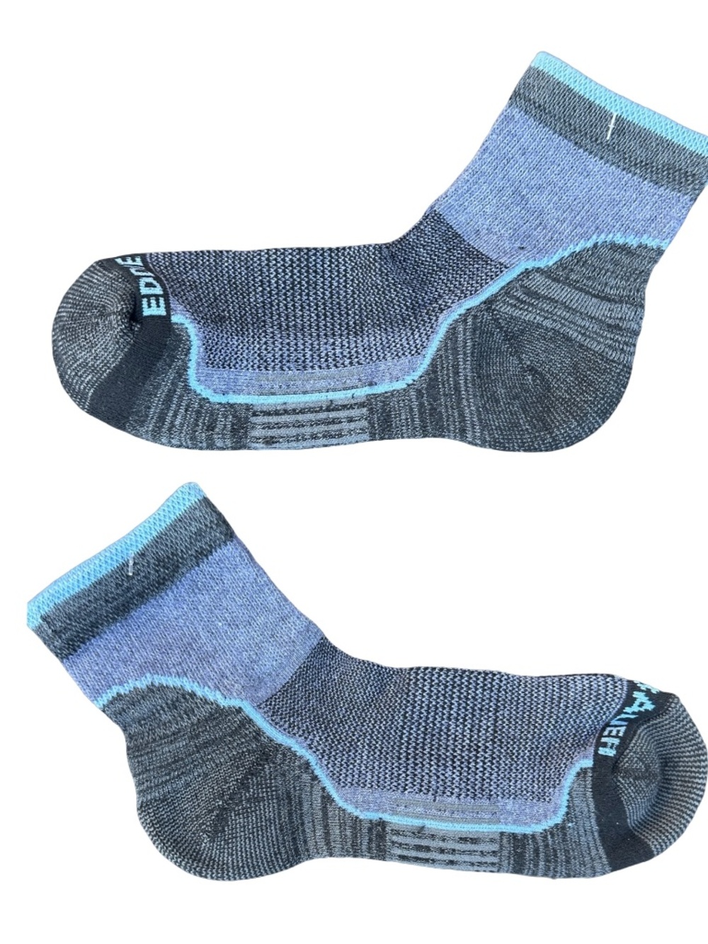EDDIE BAUER Women’s Dura Dri Moisture Control Quarter Socks Size S/M